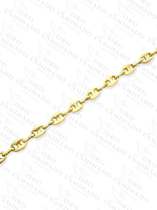 High Quality Gold Filled GG Anklet Y354