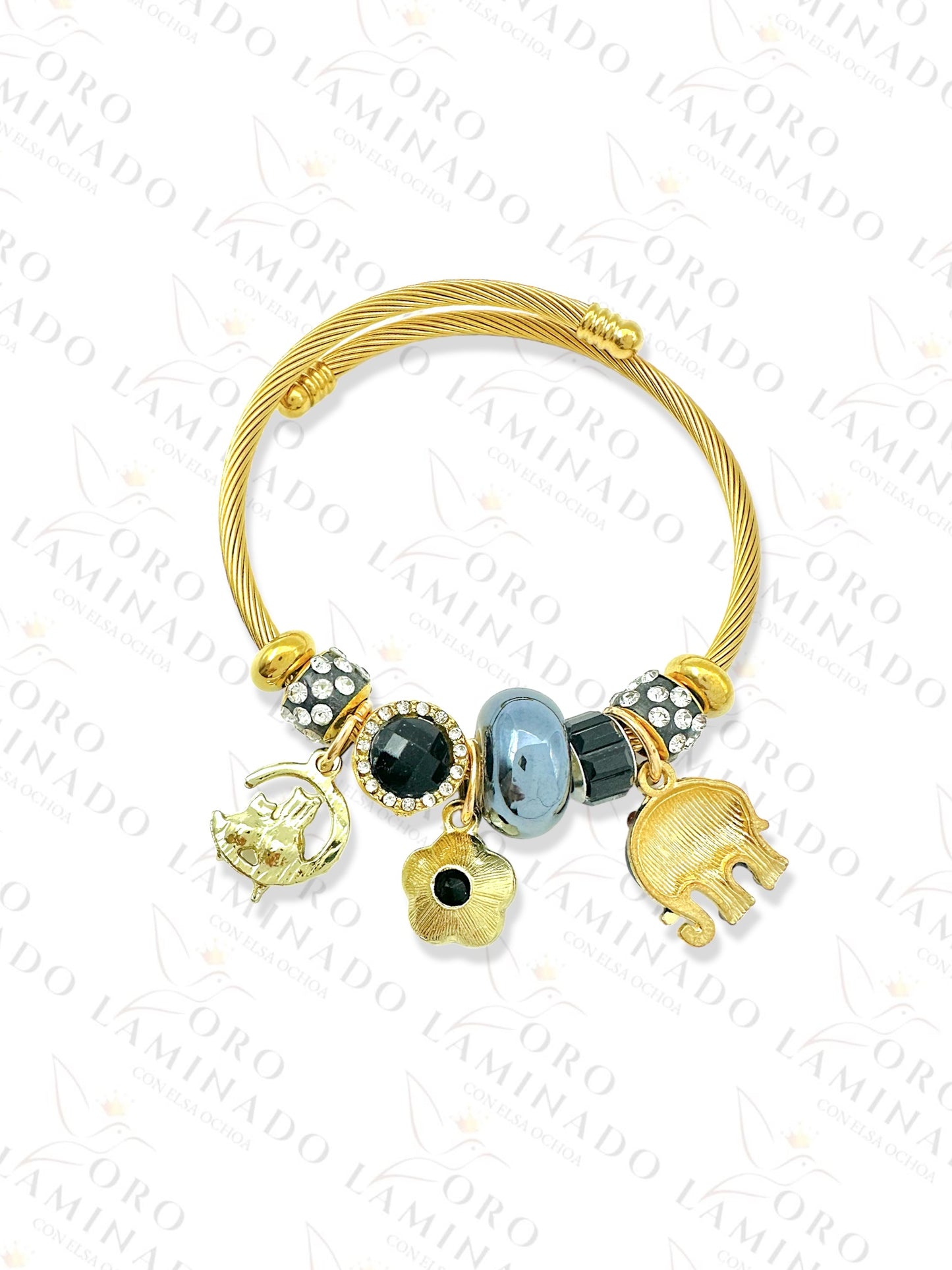 Elephant Charm Bracelet C353