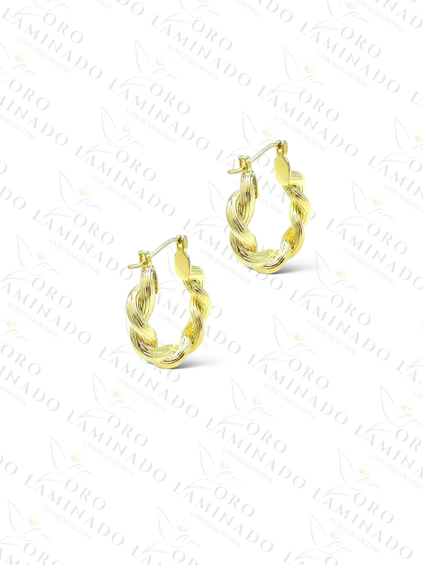 High Quality Spiral Hoop Earrings G207