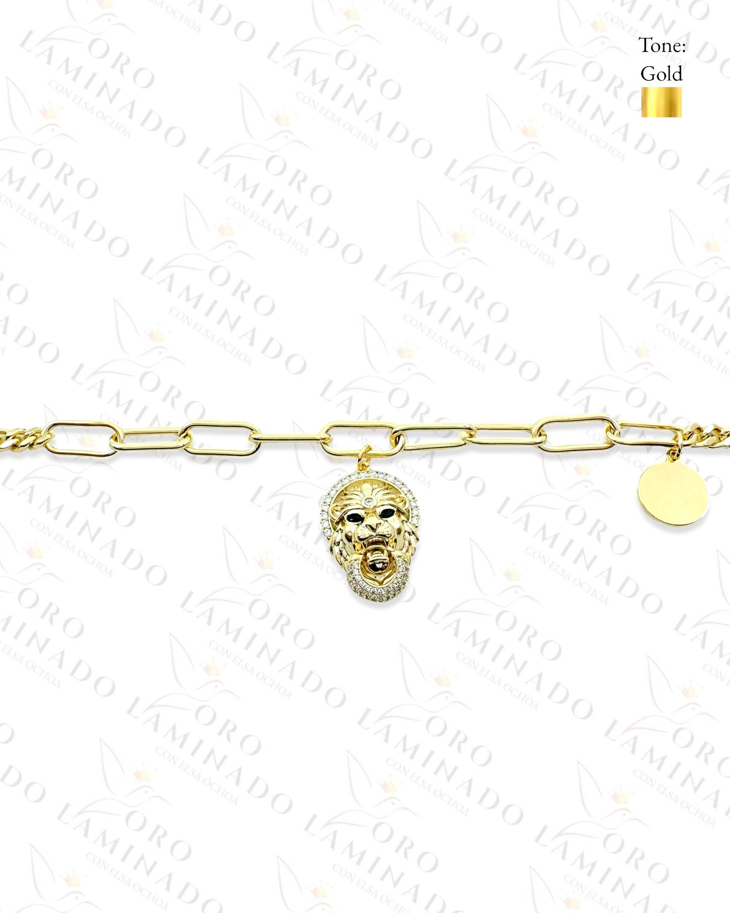 High Quality Gold Lion Necklace G329