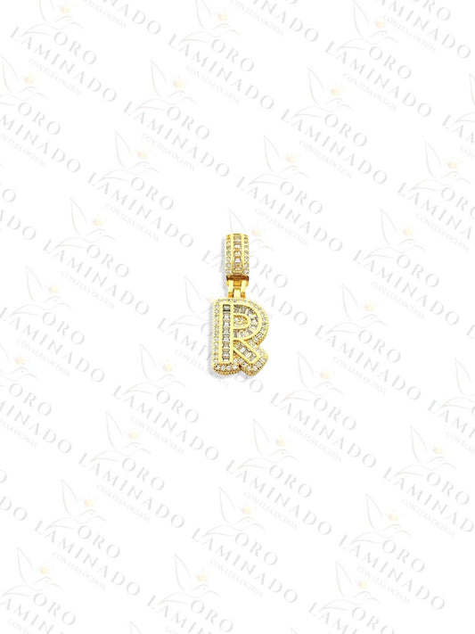 Letter "R" Diamond Pendant G262