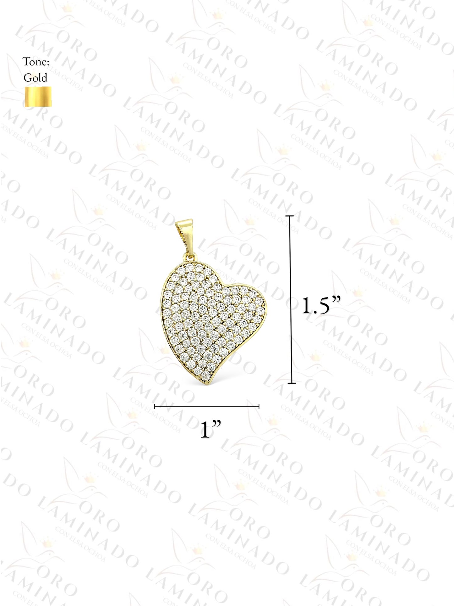 High Quality Diamond Heart Set B380