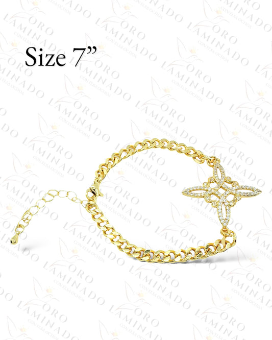 Sparkling Witch Knot Bracelet B419