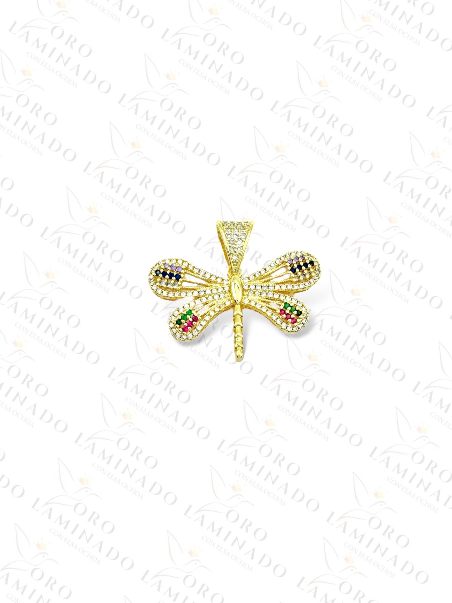 Dragonfly Multi-Color Pendant G440