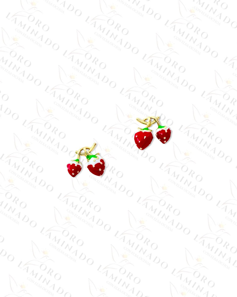 High Quality Strawberry Earrings (Gold Filled) C206