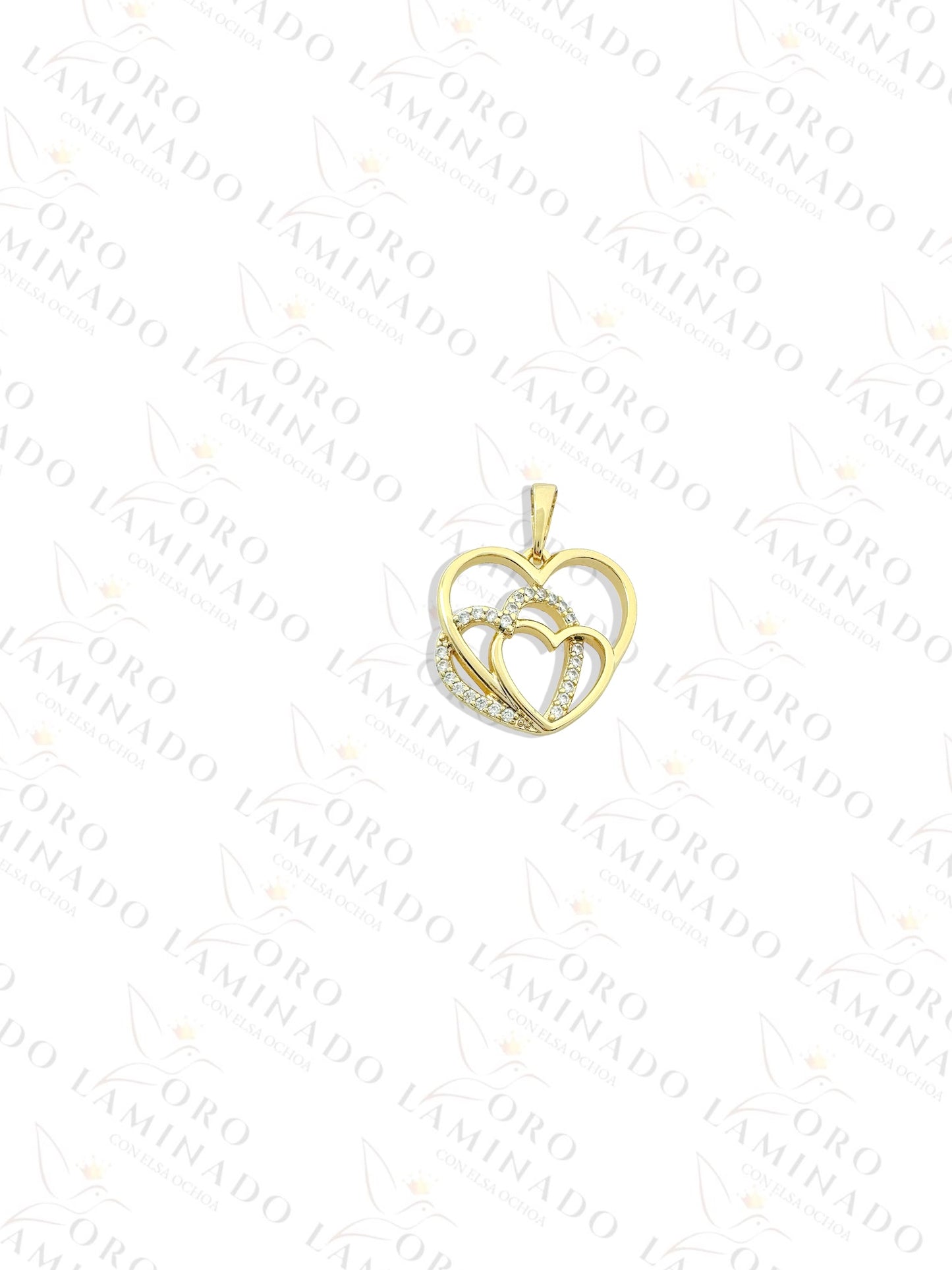 High Quality Triple Heart Pendant Y398