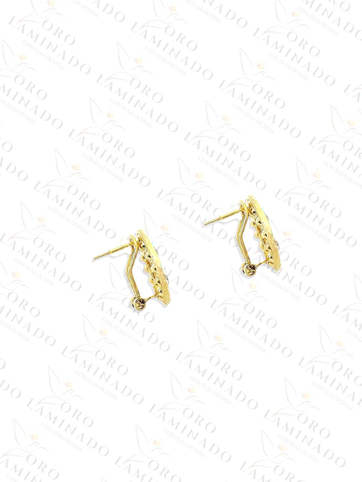 High Quality Square Litmus Earrings B436