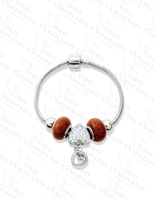 High Quality Brown Charm Bracelet B256