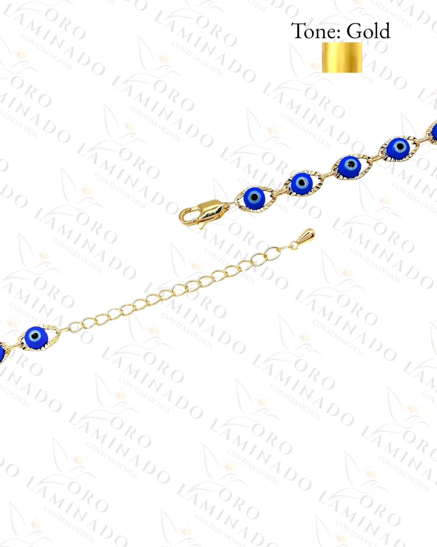 Blue Evil Eye Bracelet (Pack of 6) G357