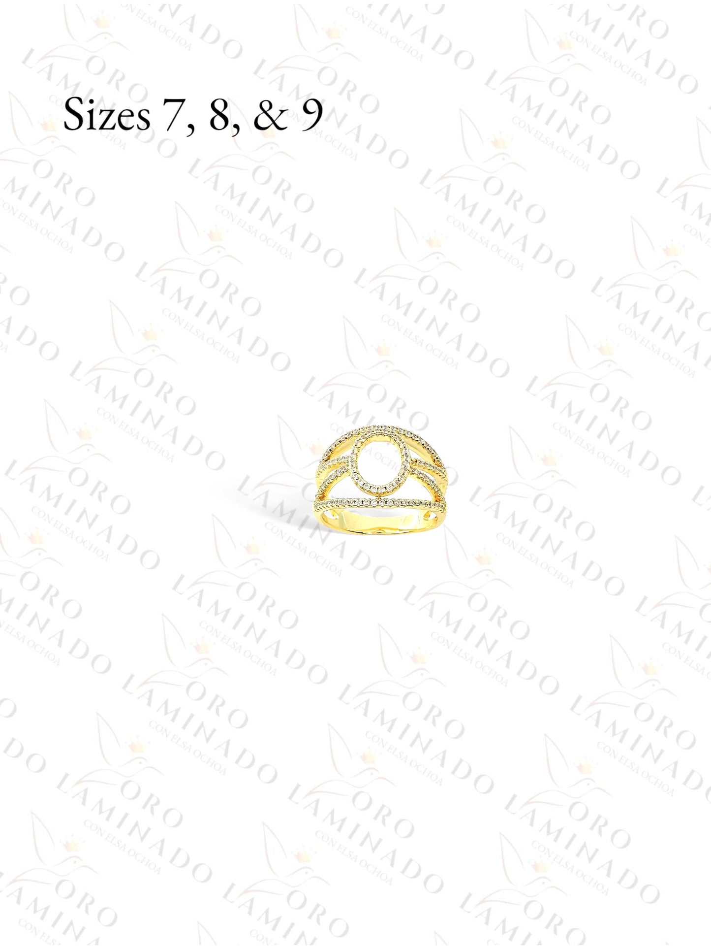 Gold Filled Geometric Design Ring G464