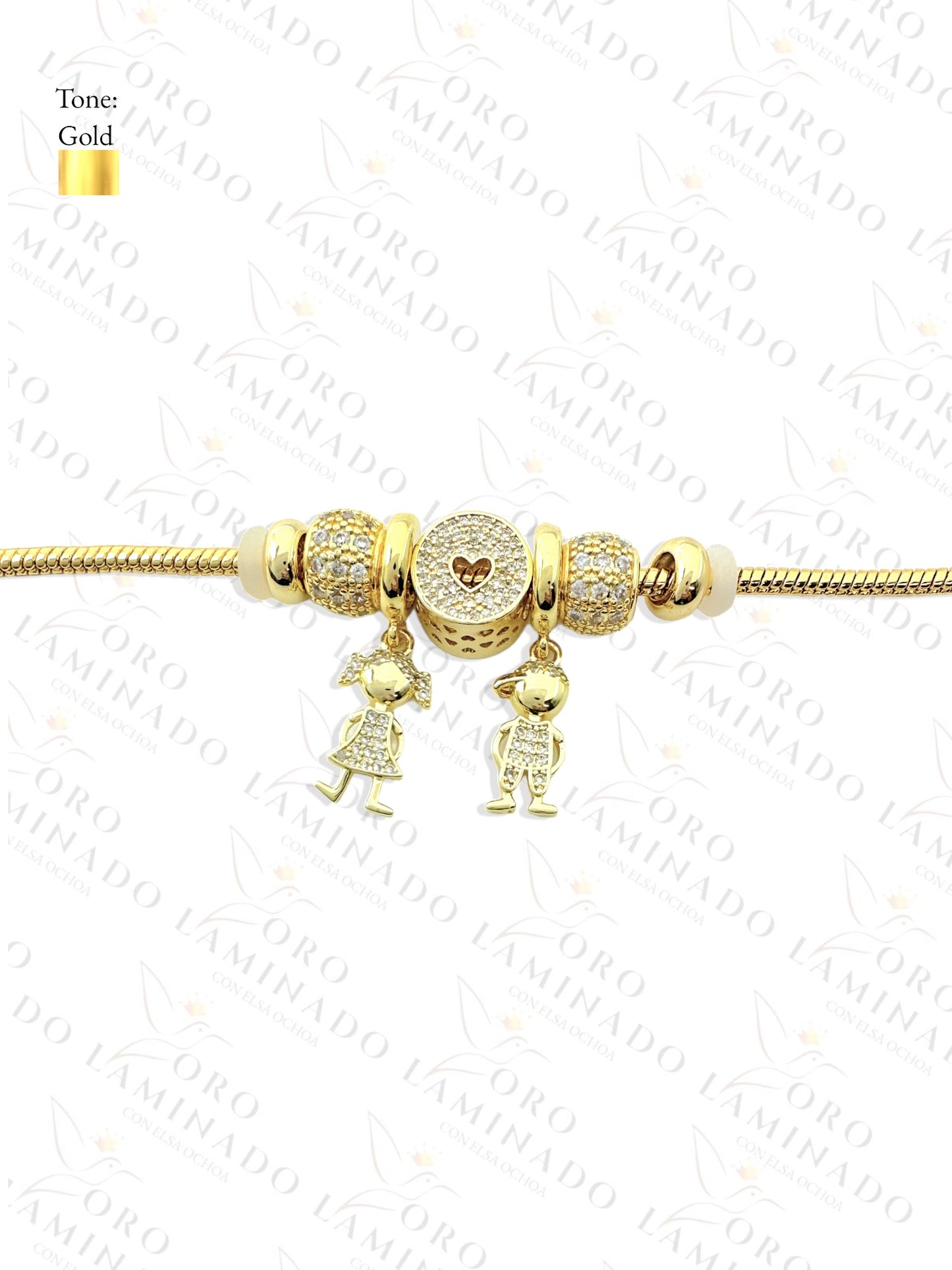 High Quality Boy and Girl Charm Bracelet R417