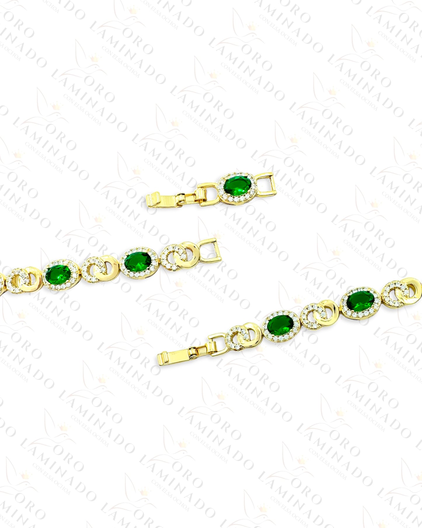 High Quality Green Stone Bracelet C443