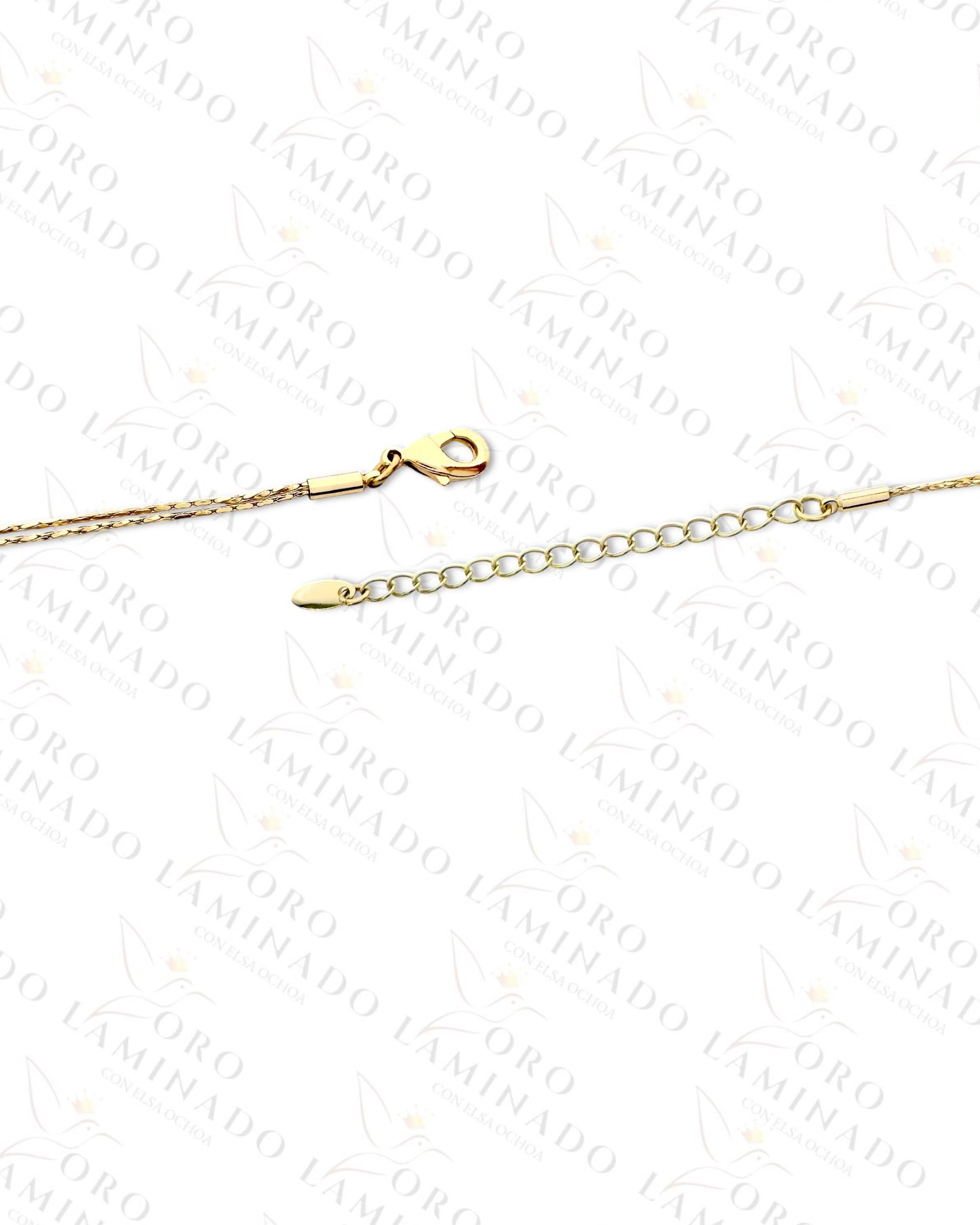 High Quality Double Chain Pearl Necklace (Gold Filled) C349