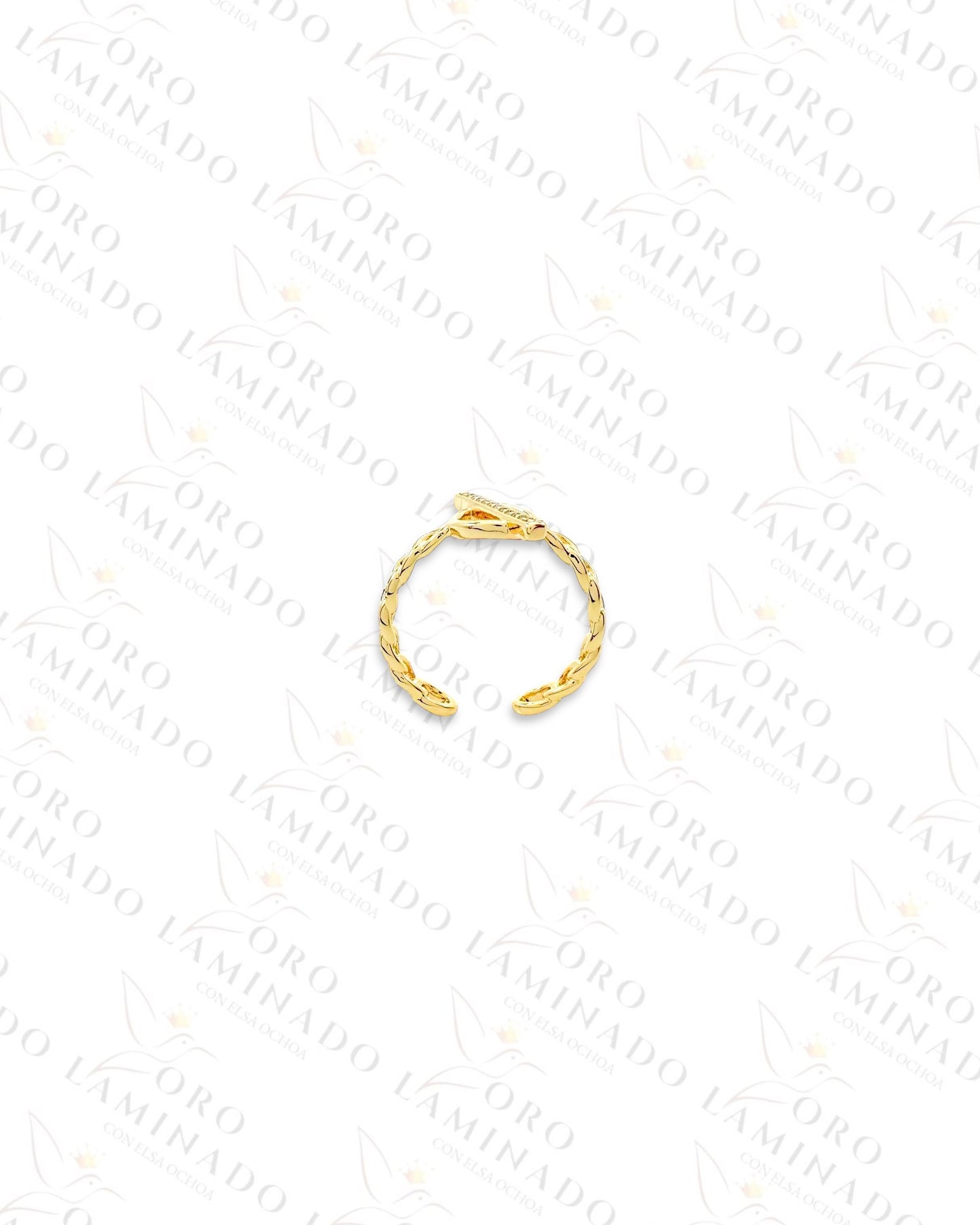 Adjustable Toggle Clasp Ring (Gold Filled) G106