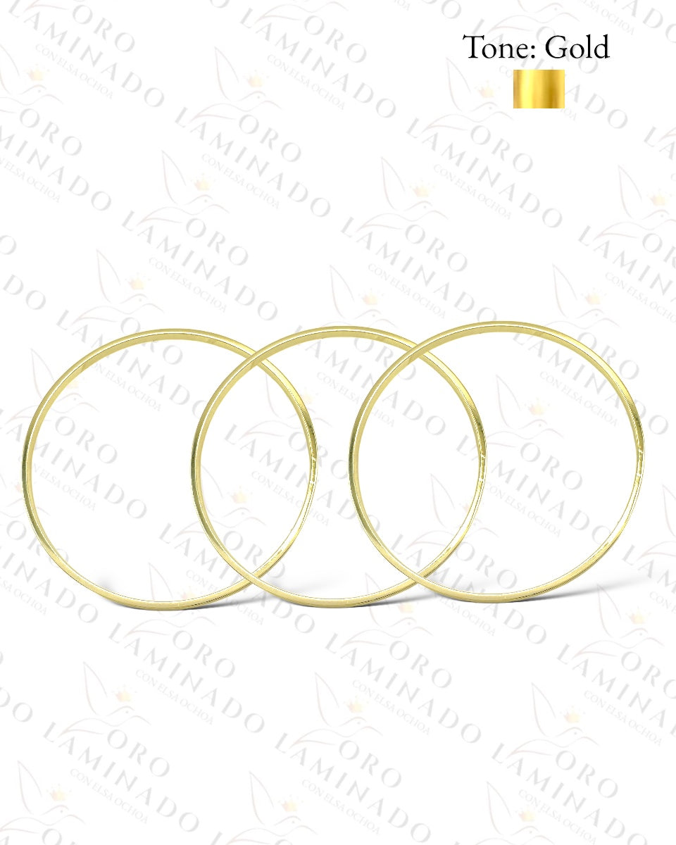 High Quality Pack of 3 Bangle Bracelets R446