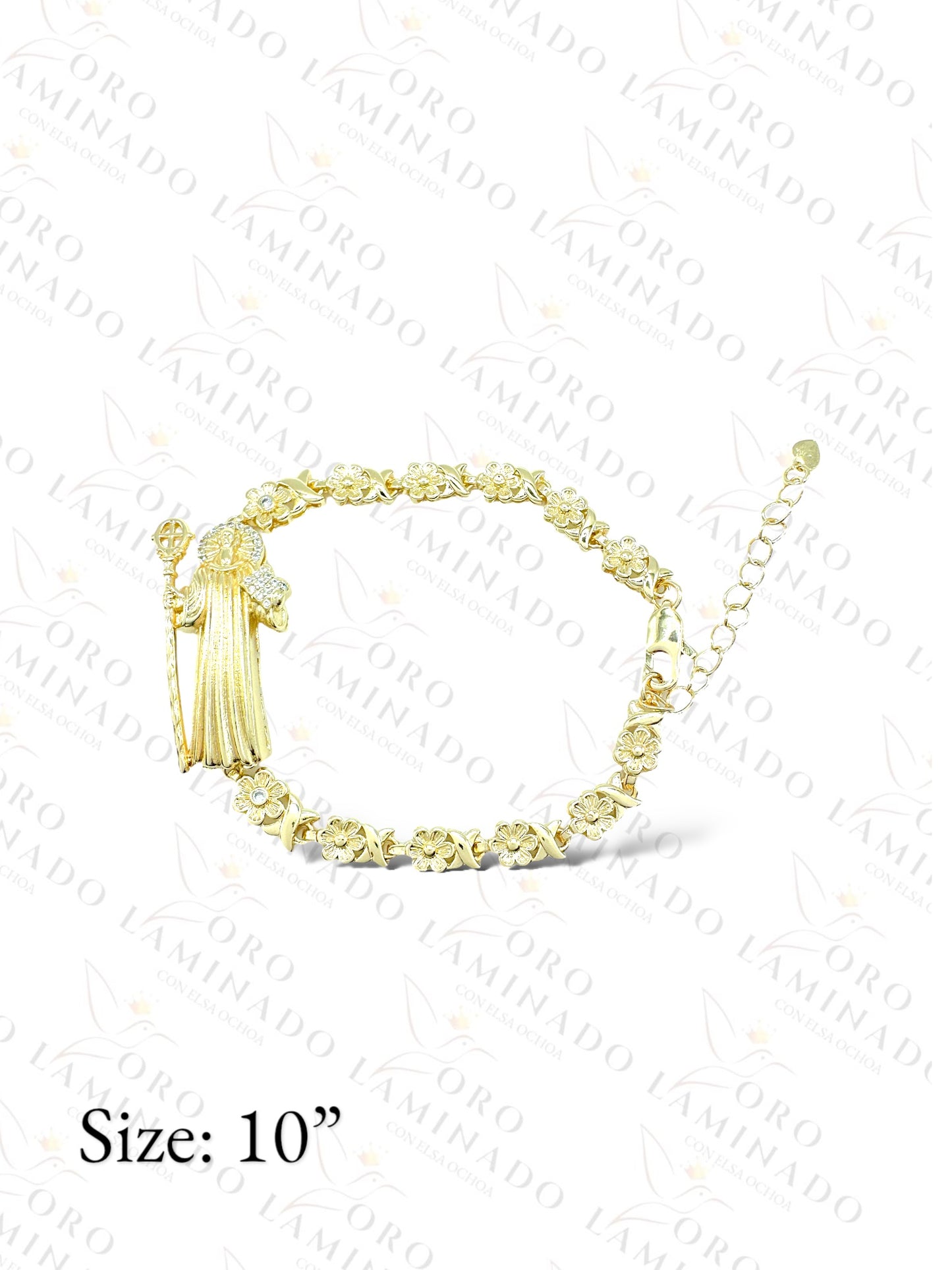 San Benito Golden Flower Bracelet R341