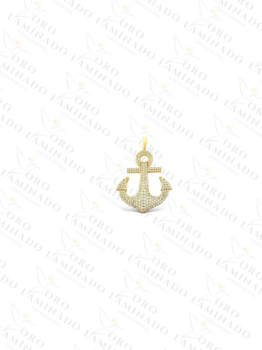 Gold Filled High Quality Anchor Pendant G24