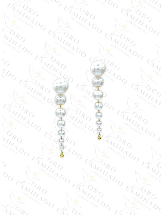 High Quality Long Pearl Earrings G175