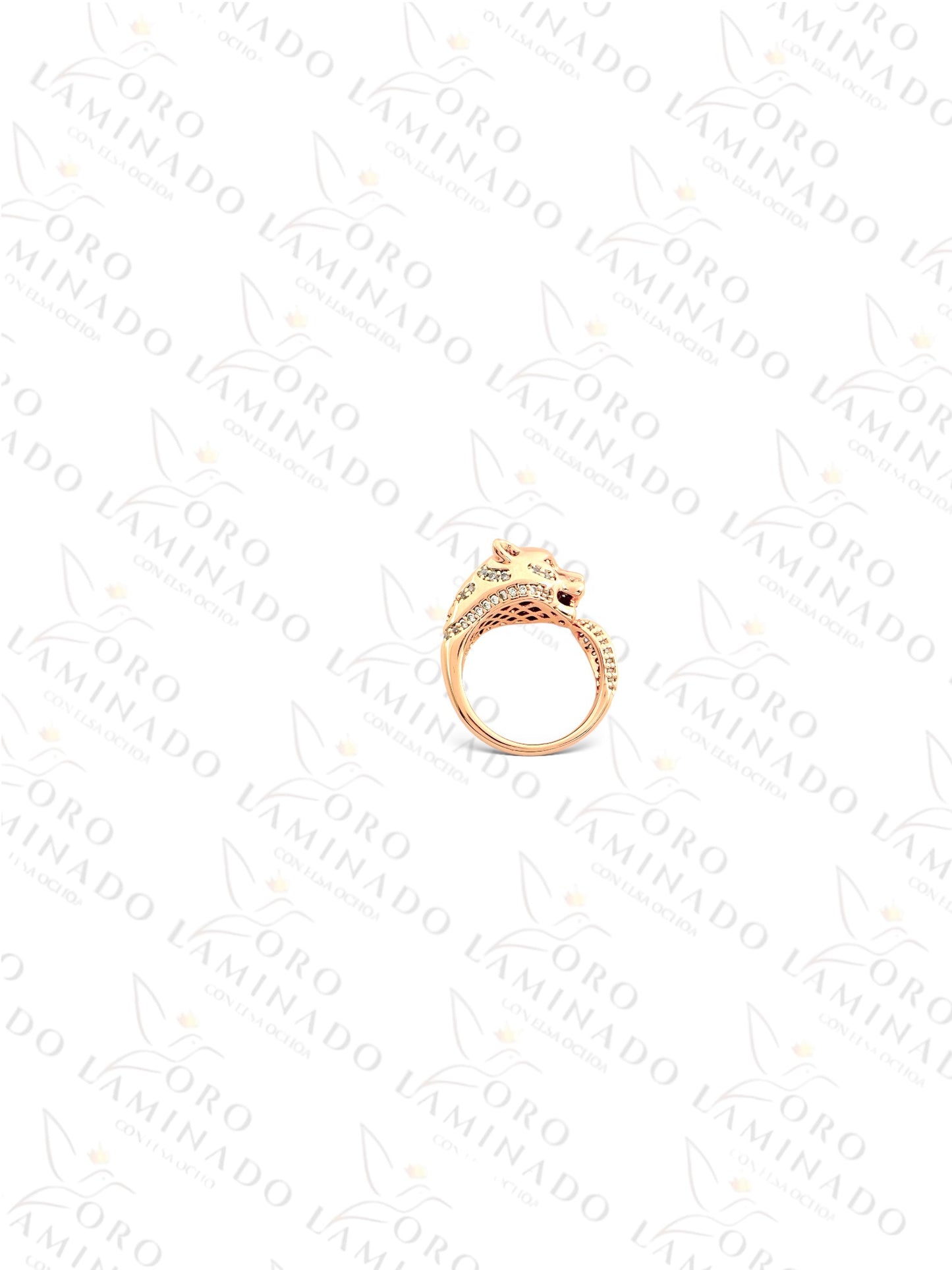 Gold Filled Rose Gold Puma Ring Y125