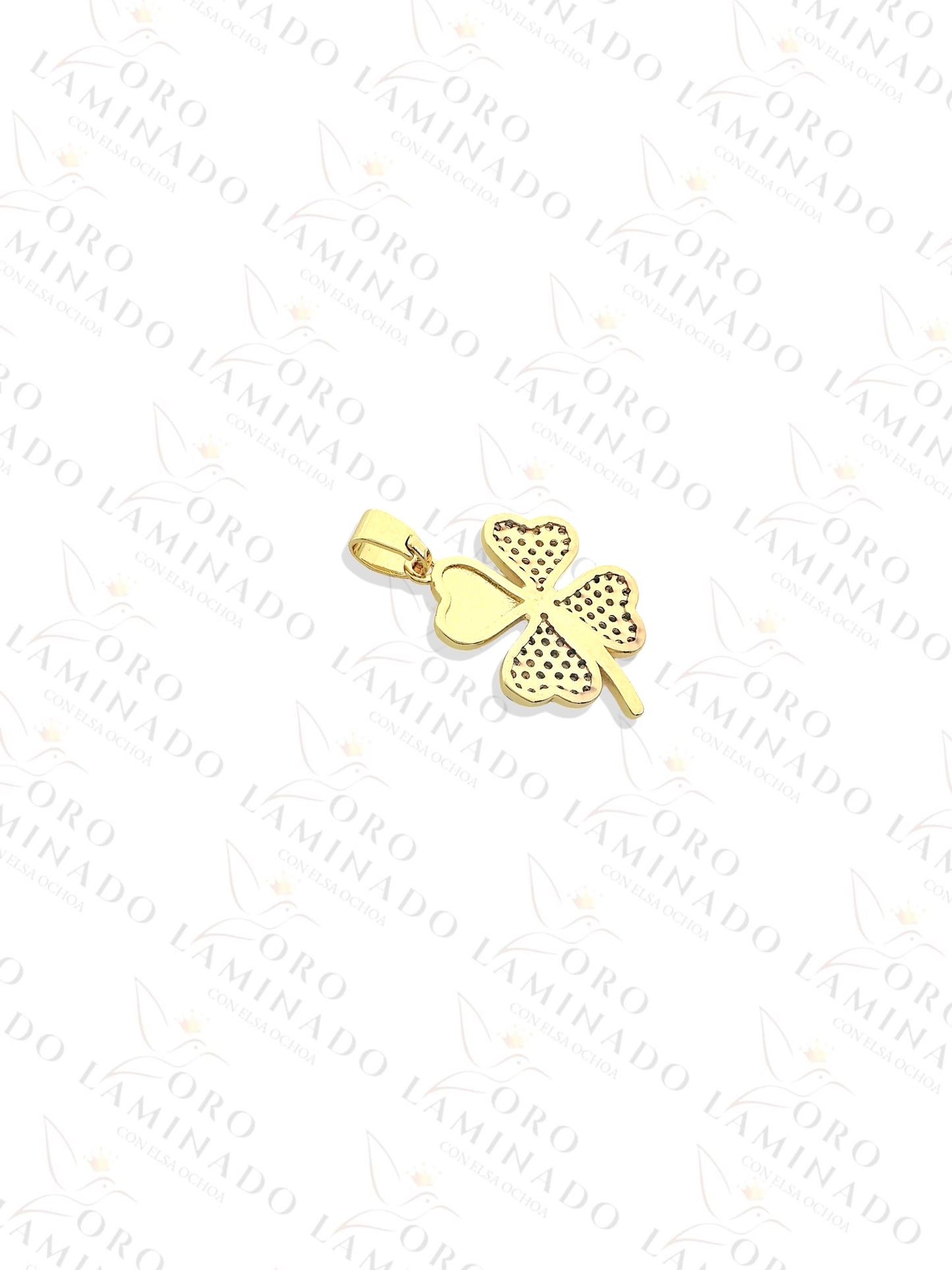 Gold Filled Clover Pendant R224