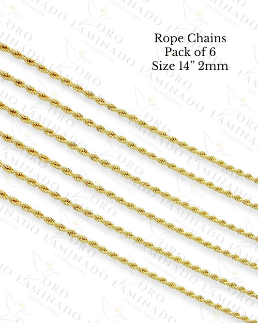 Rope Chains – Oro Laminado Elsa