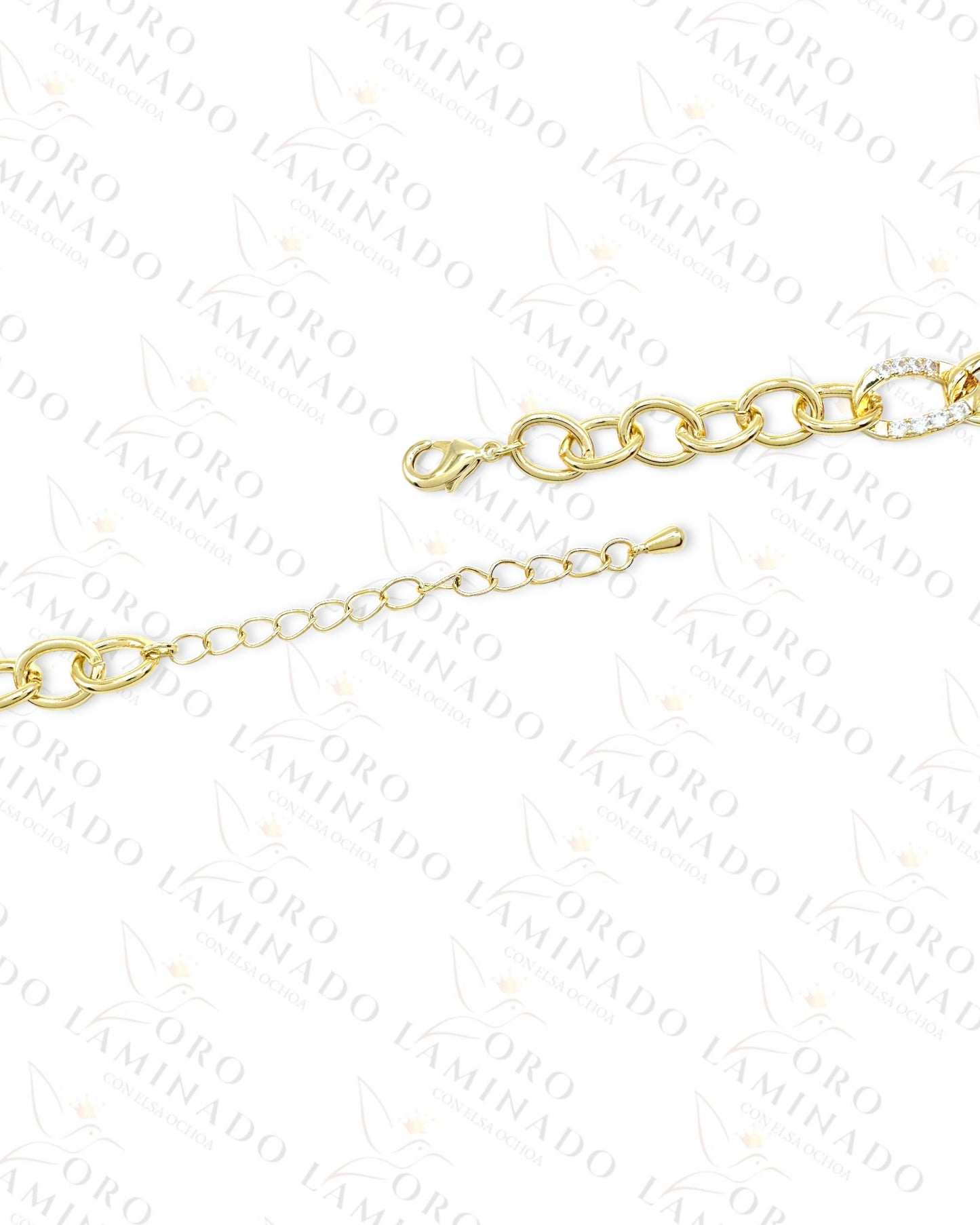 High Quality Gold Cuban Design Bracelet  Y274