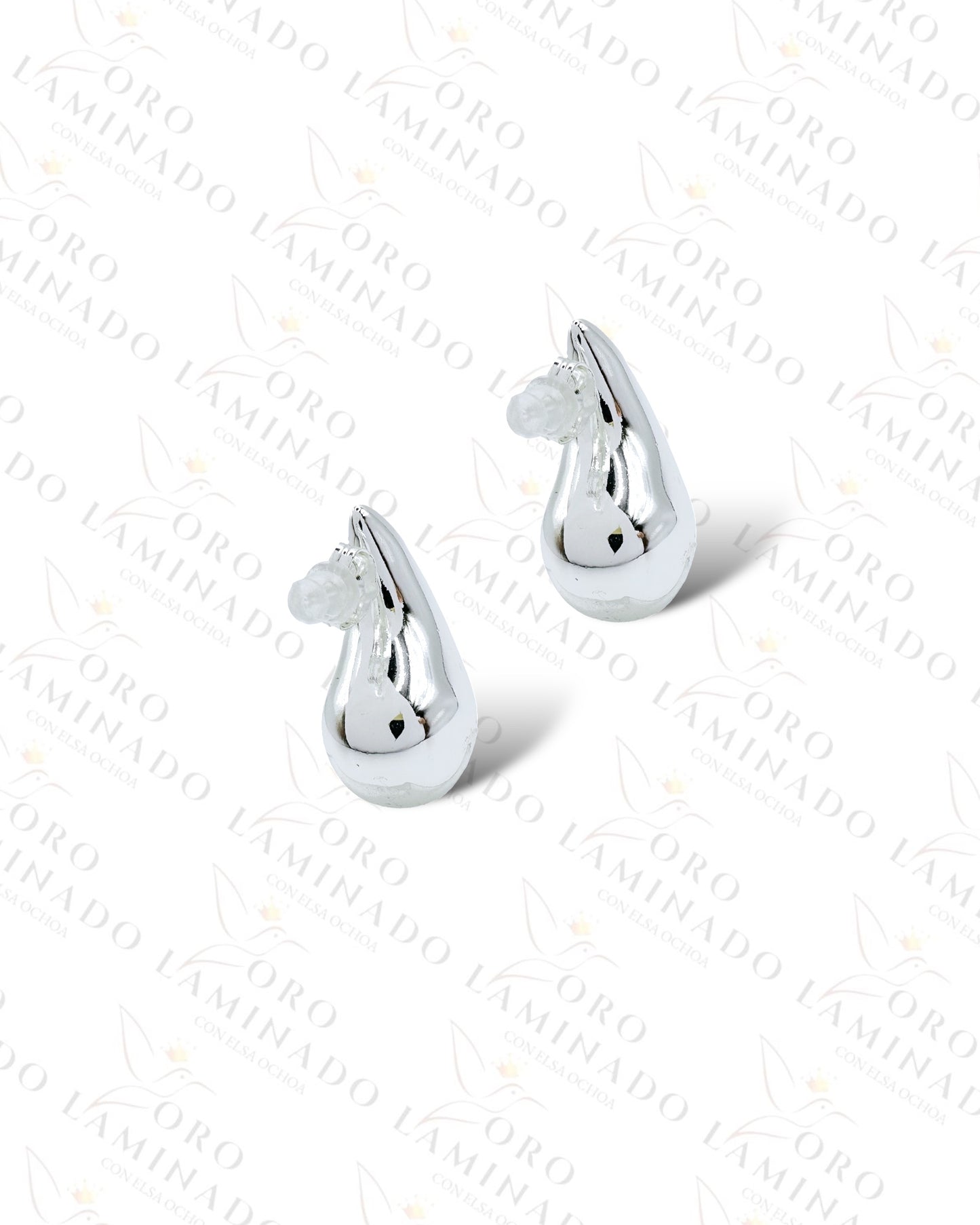 High Quality Rain Drop Silver Earrings R343