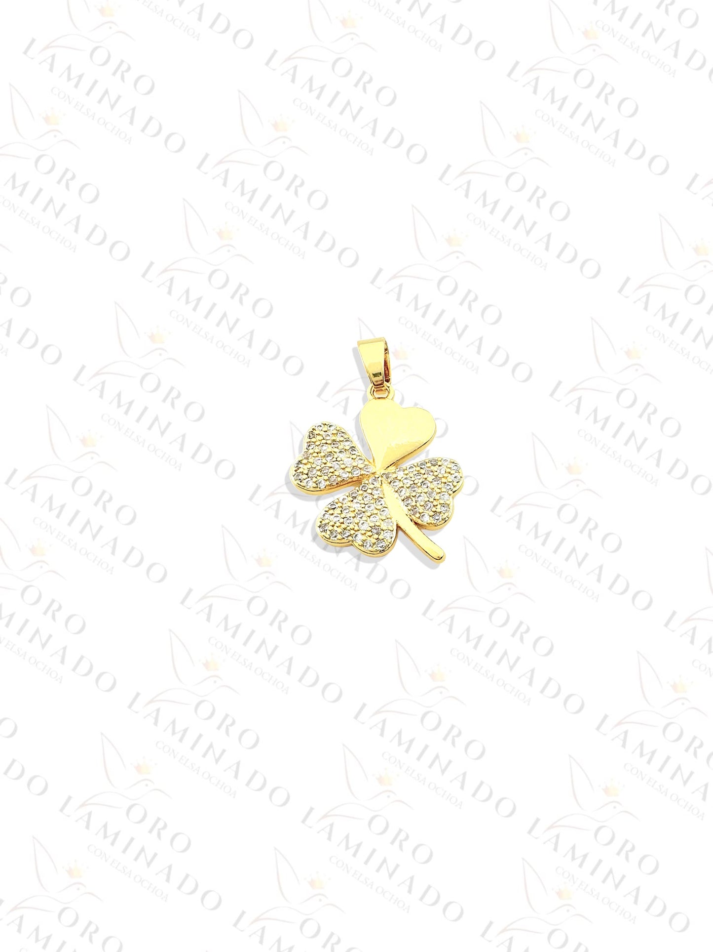 Gold Filled Clover Pendant R224