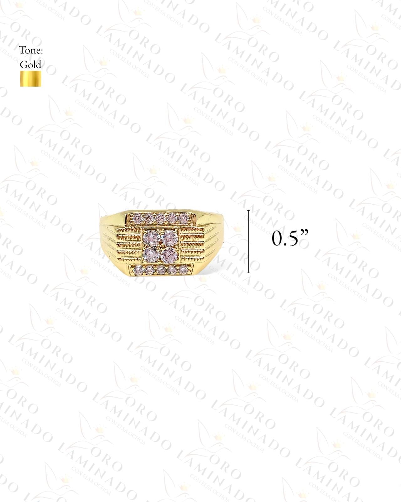 High Quality Square Design Men Ring Y272A