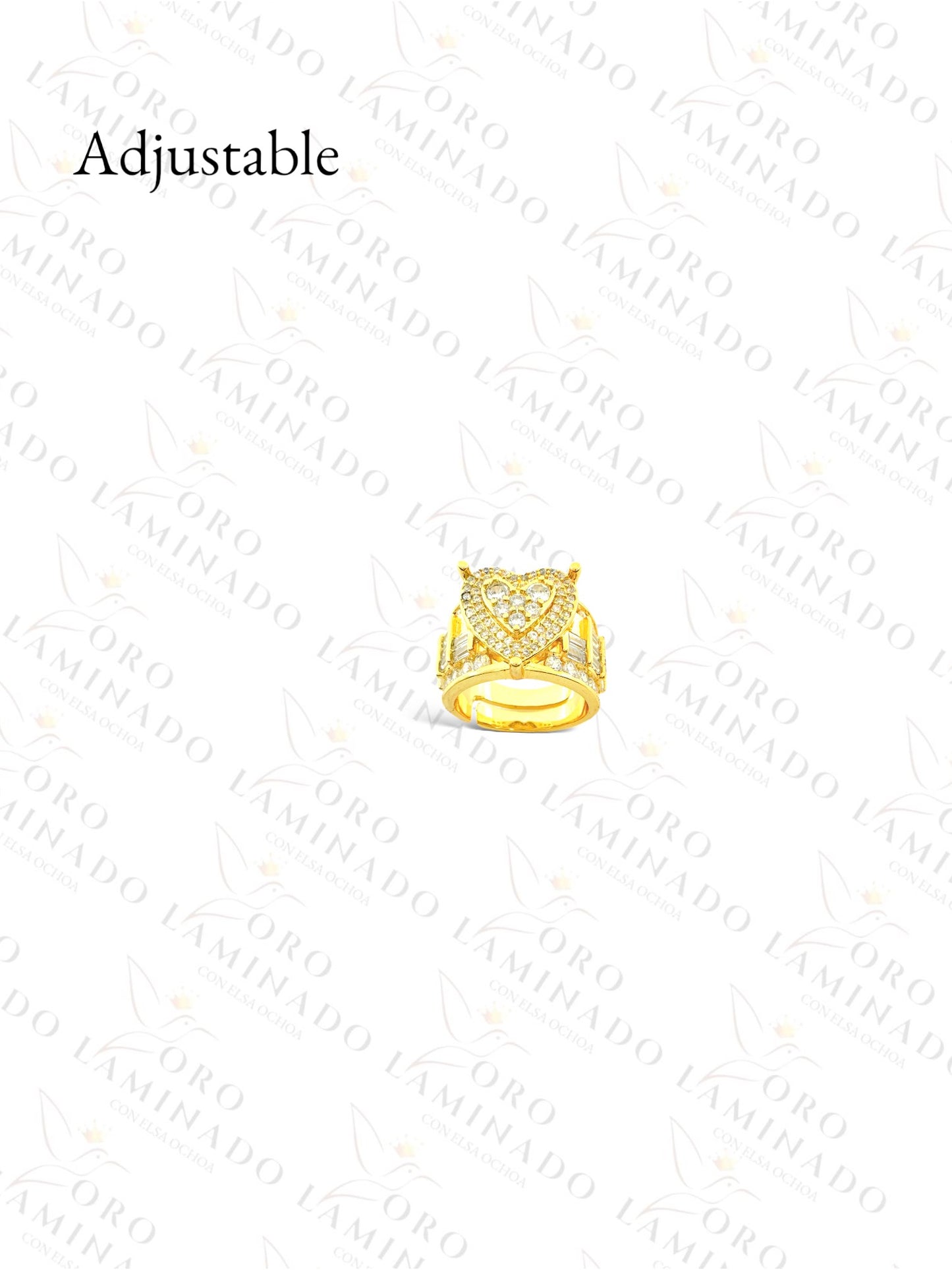 Gold Filled Adjustable Heart Ring G470