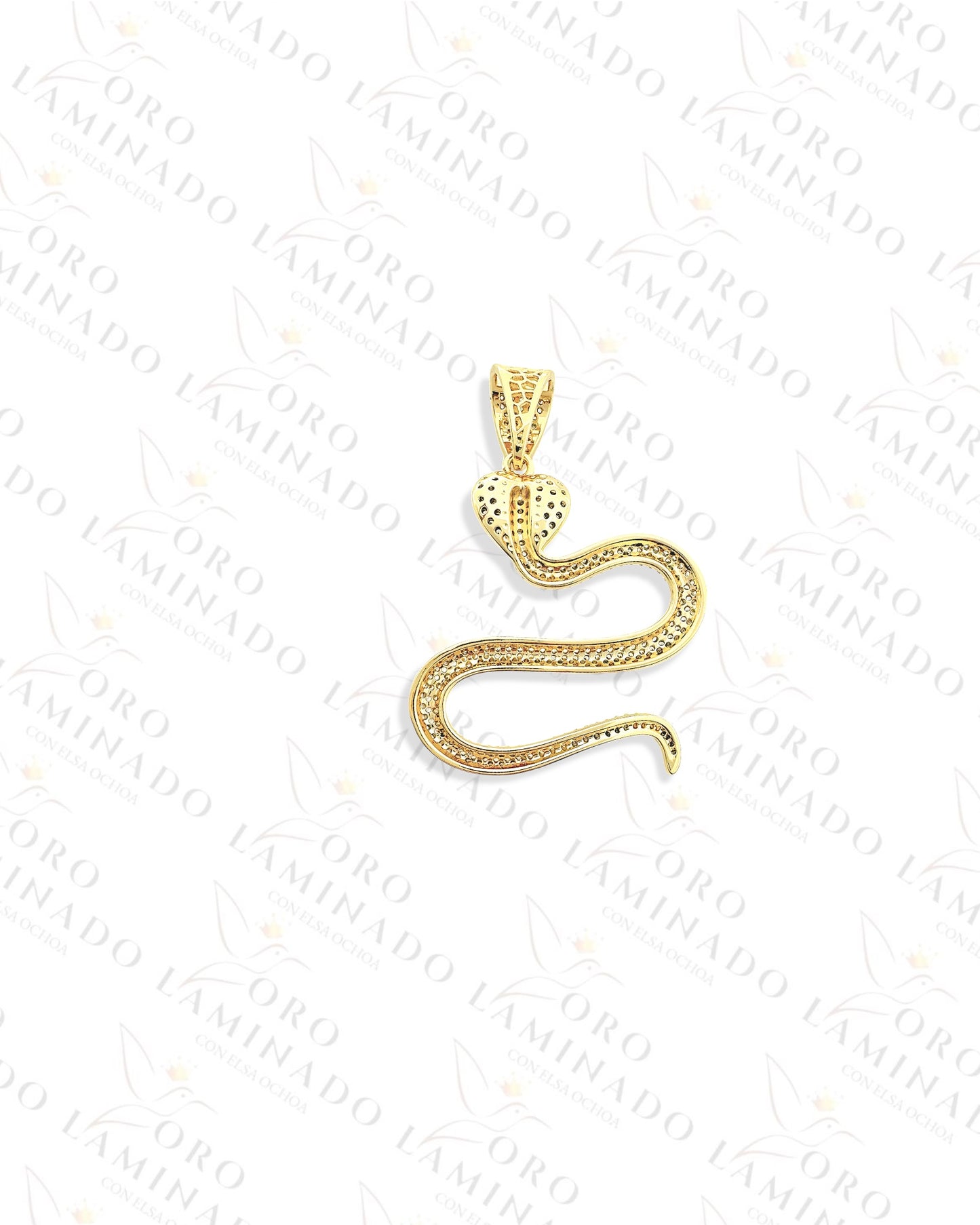 Gold Filled High Quality Snake Pendant B251