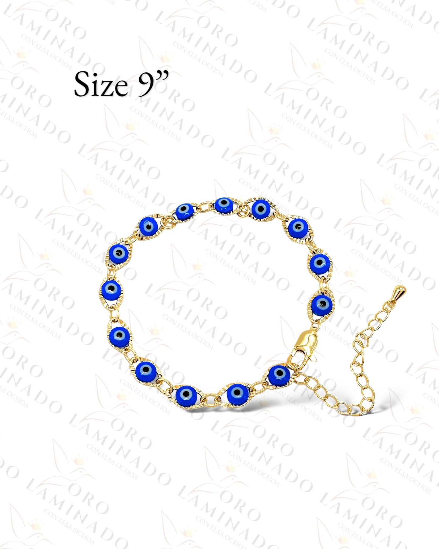 Blue Evil Eye Bracelet (Pack of 6) G357