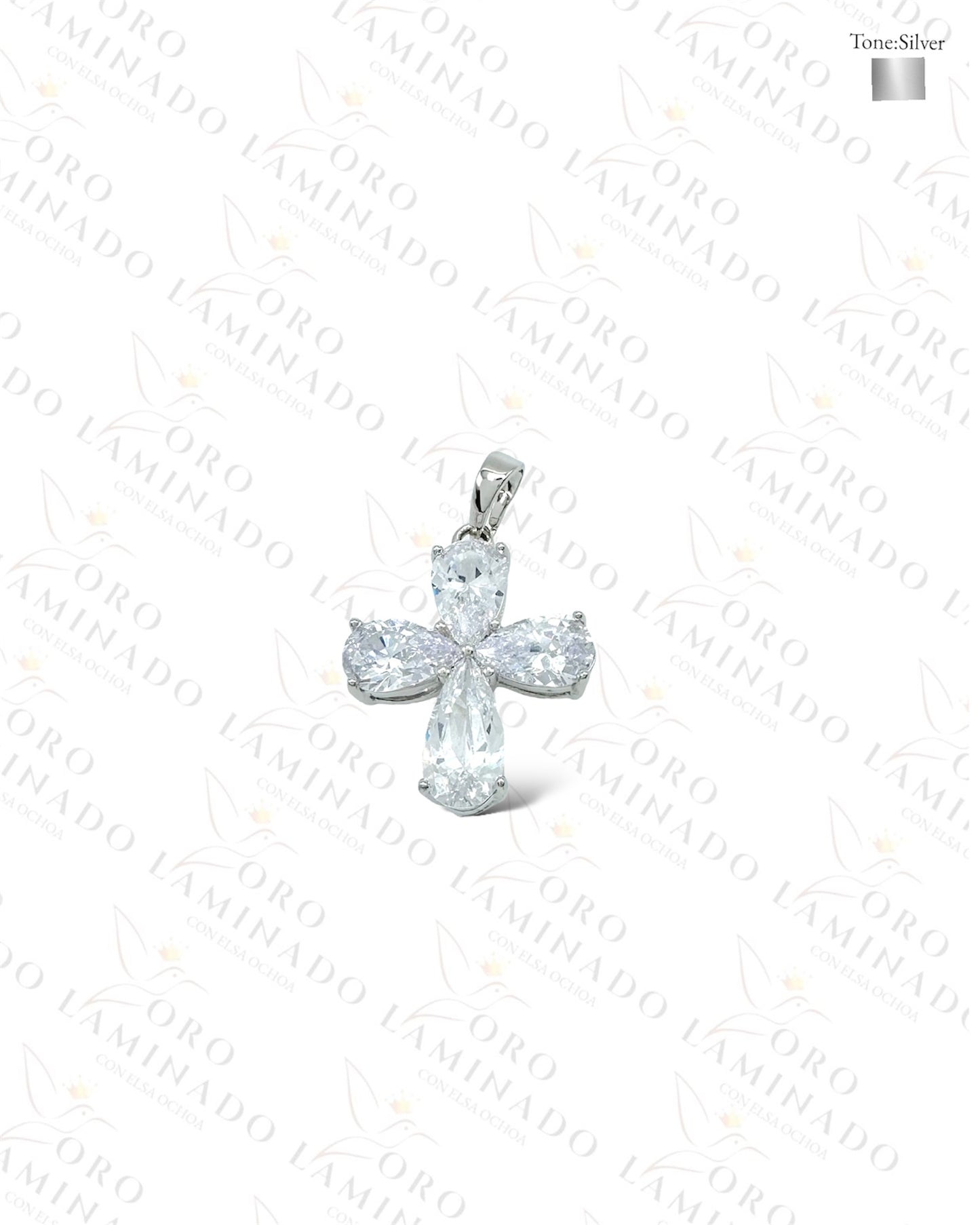 High Quality Crystal Cross Pendant C224