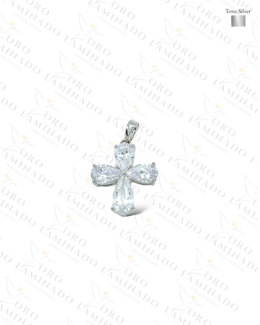 High Quality Crystal Cross Pendant C224