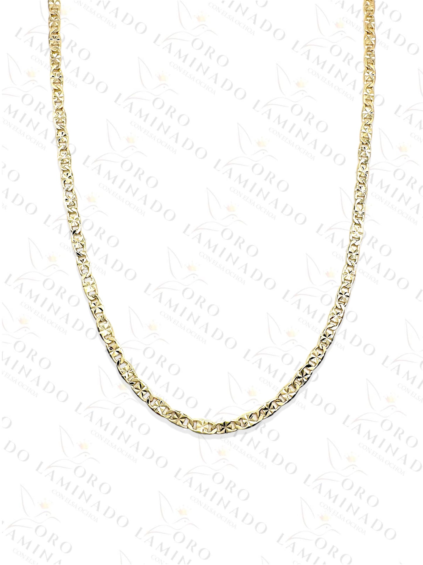 Gold Filled Flor Valentino Pack of 6 Chains Size 22" 4mm B9