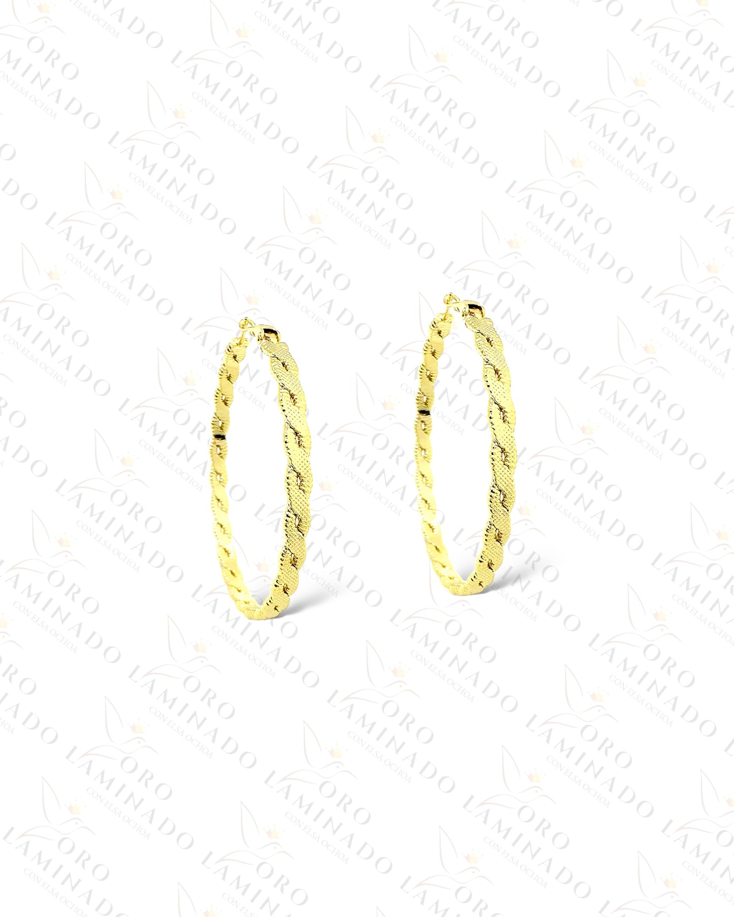 High Quality Large Hoop Earrings C409