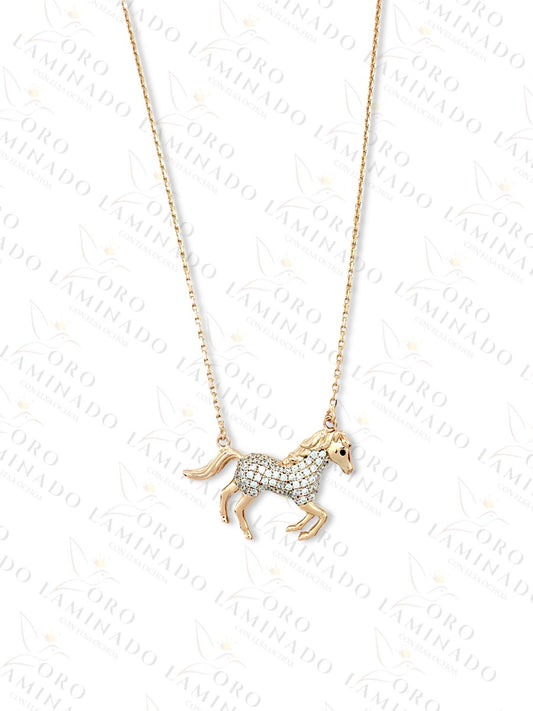 High Quality Horse Pendant Necklace B157