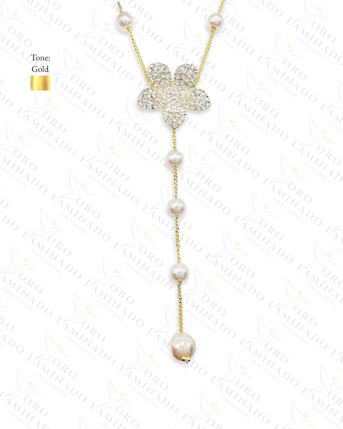 High Quality Pearl Flower Necklace G74