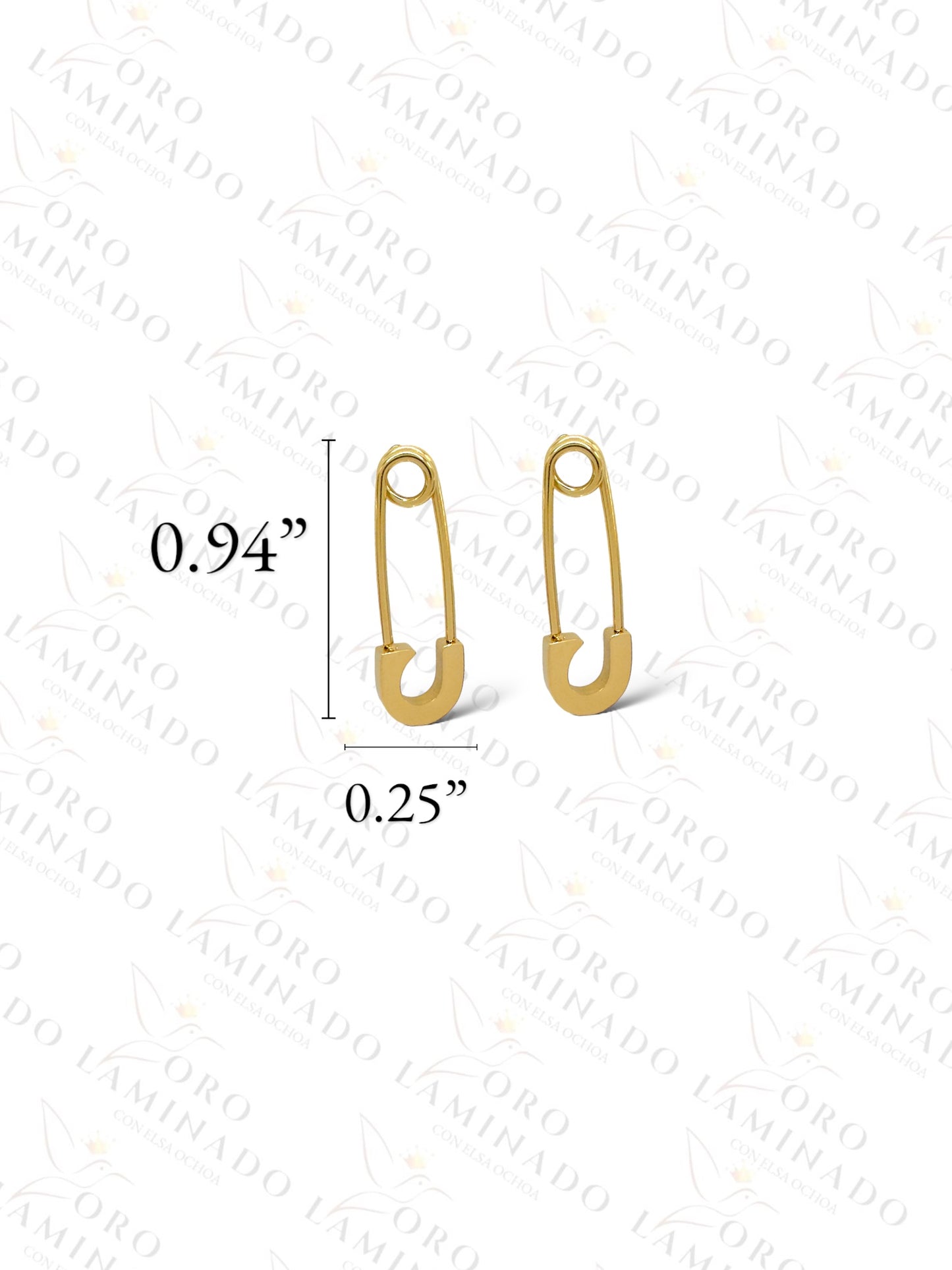 High Quality Safety Pin  Earring G106