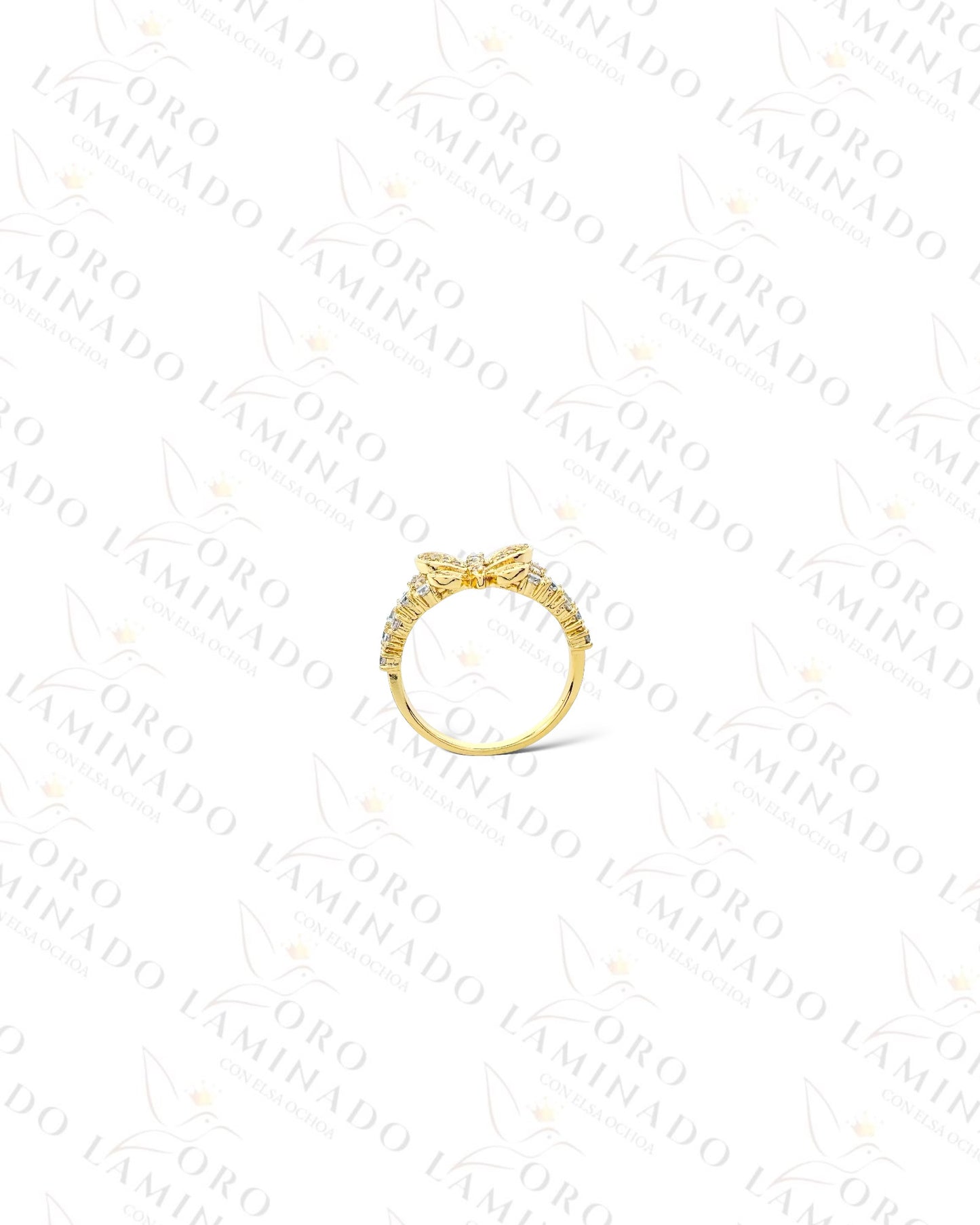 High Quality Diamond Butterfly Ring (Gold Filled) B150