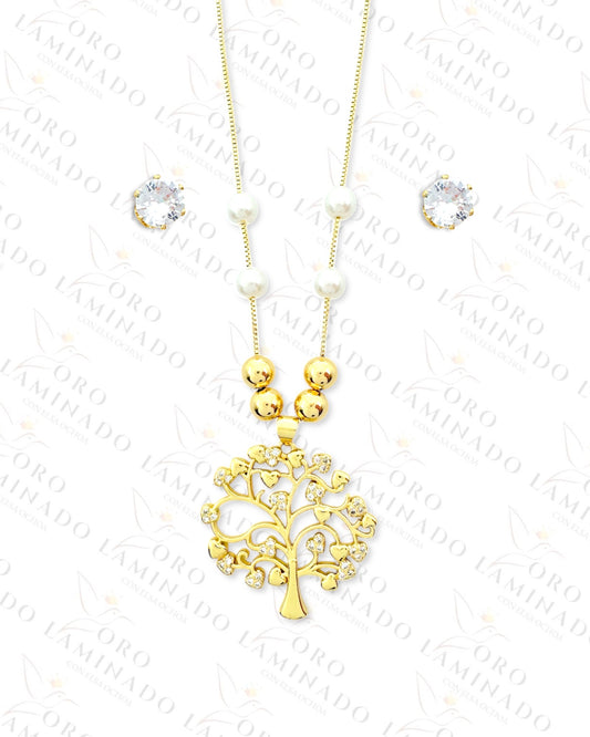 Sparkling Tree of Life Set (Gold Filled) G147