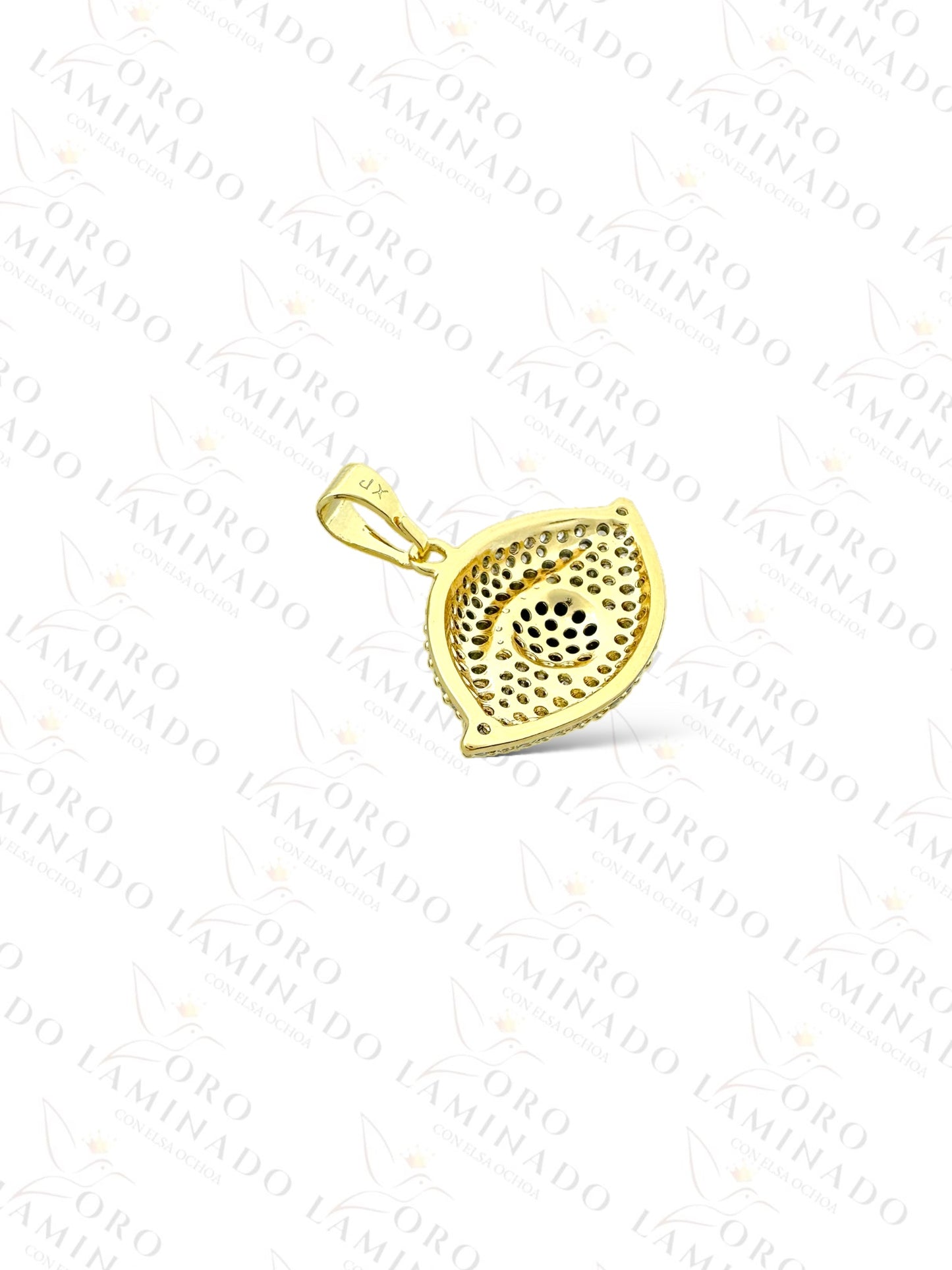 Gold Filled High Quality Diamond Eye Pendant R243