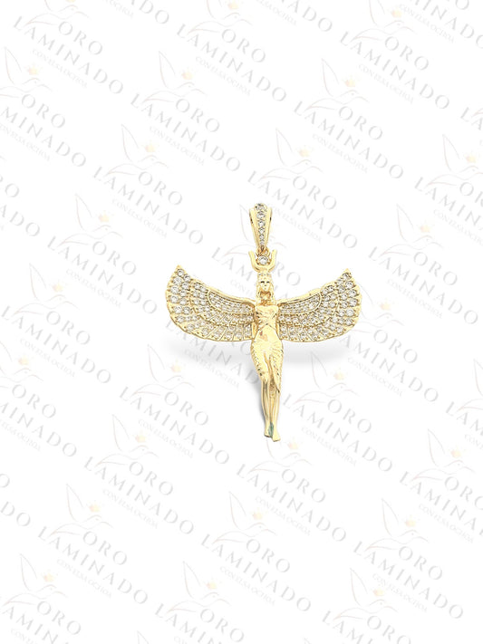 High Quality Angel Pendant with Stones C212