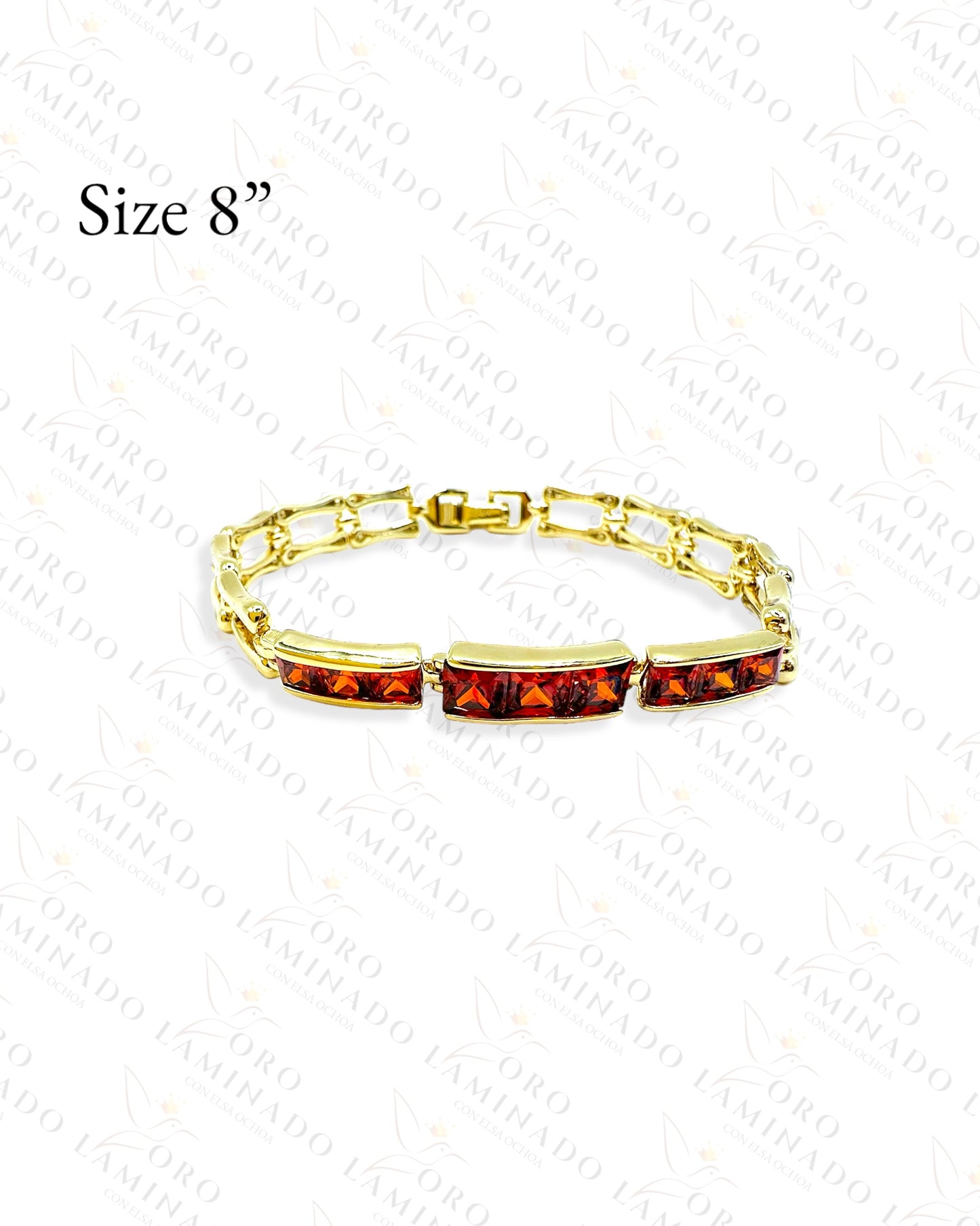 High Quality Red Rectangle Design Bracelet C271