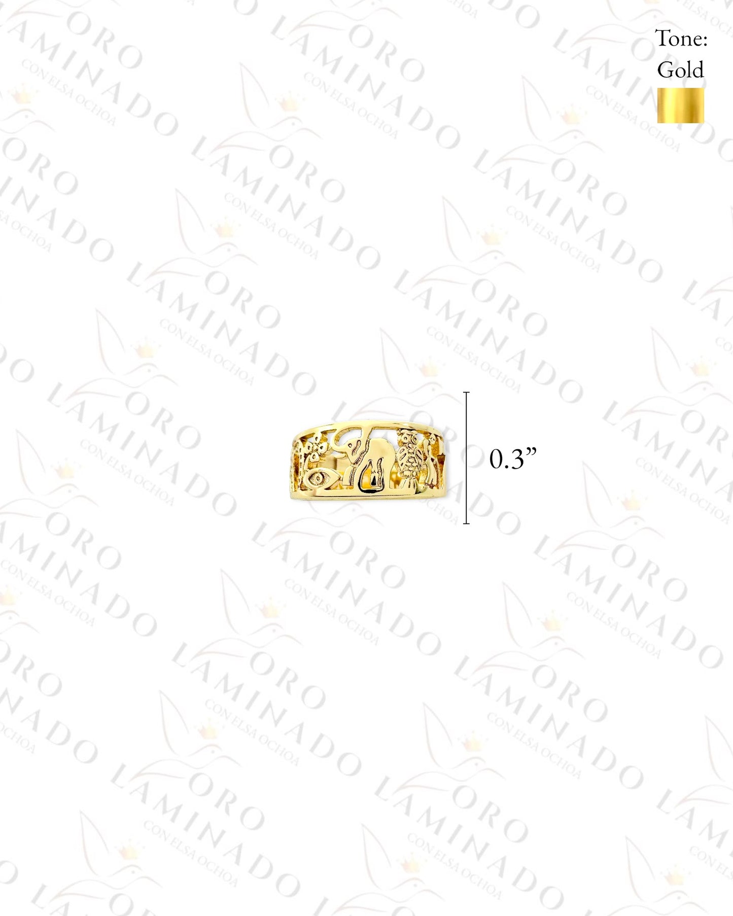 High Quality Seven Powers Ring (Gold Filled) G327