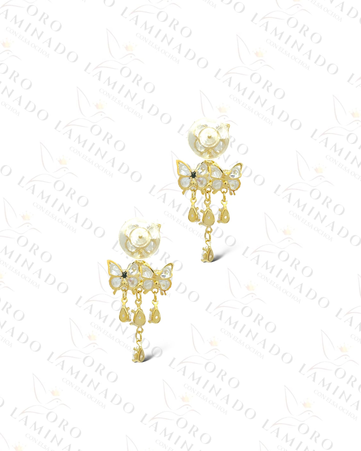 High Quality Butterfly Chandelier Earrings R384