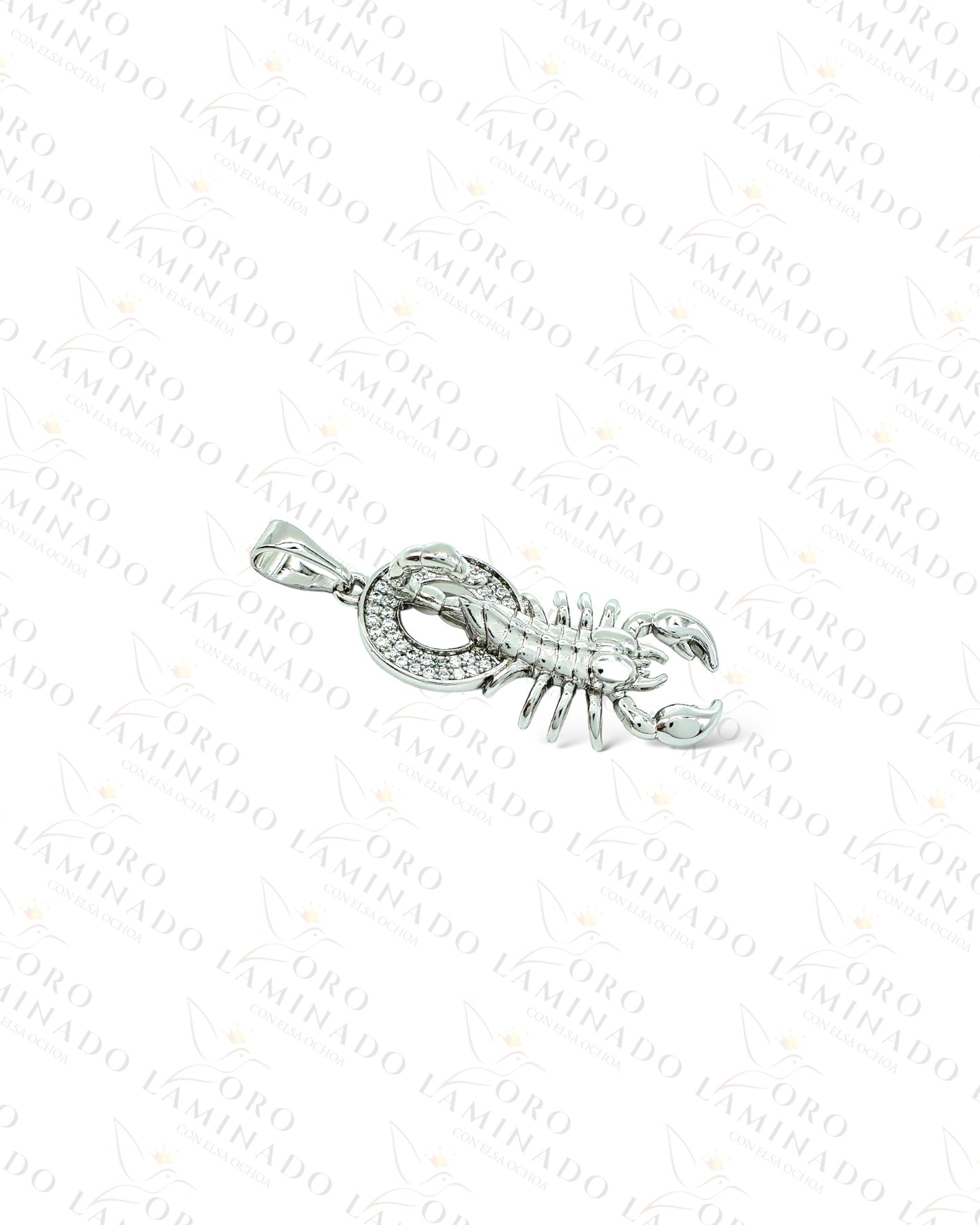 High Quality Silver Scorpion Pendant C395