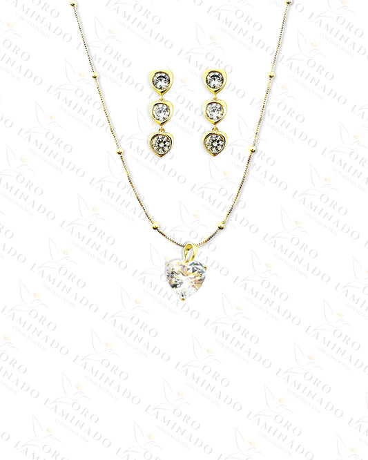 Exclusive High Quality Clear Heart Set G363