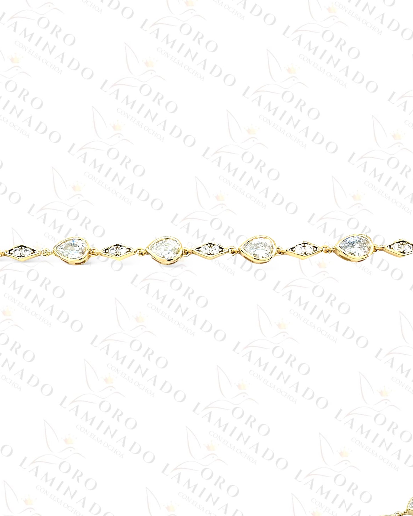 High Quality Crystal Drop Bracelet B394