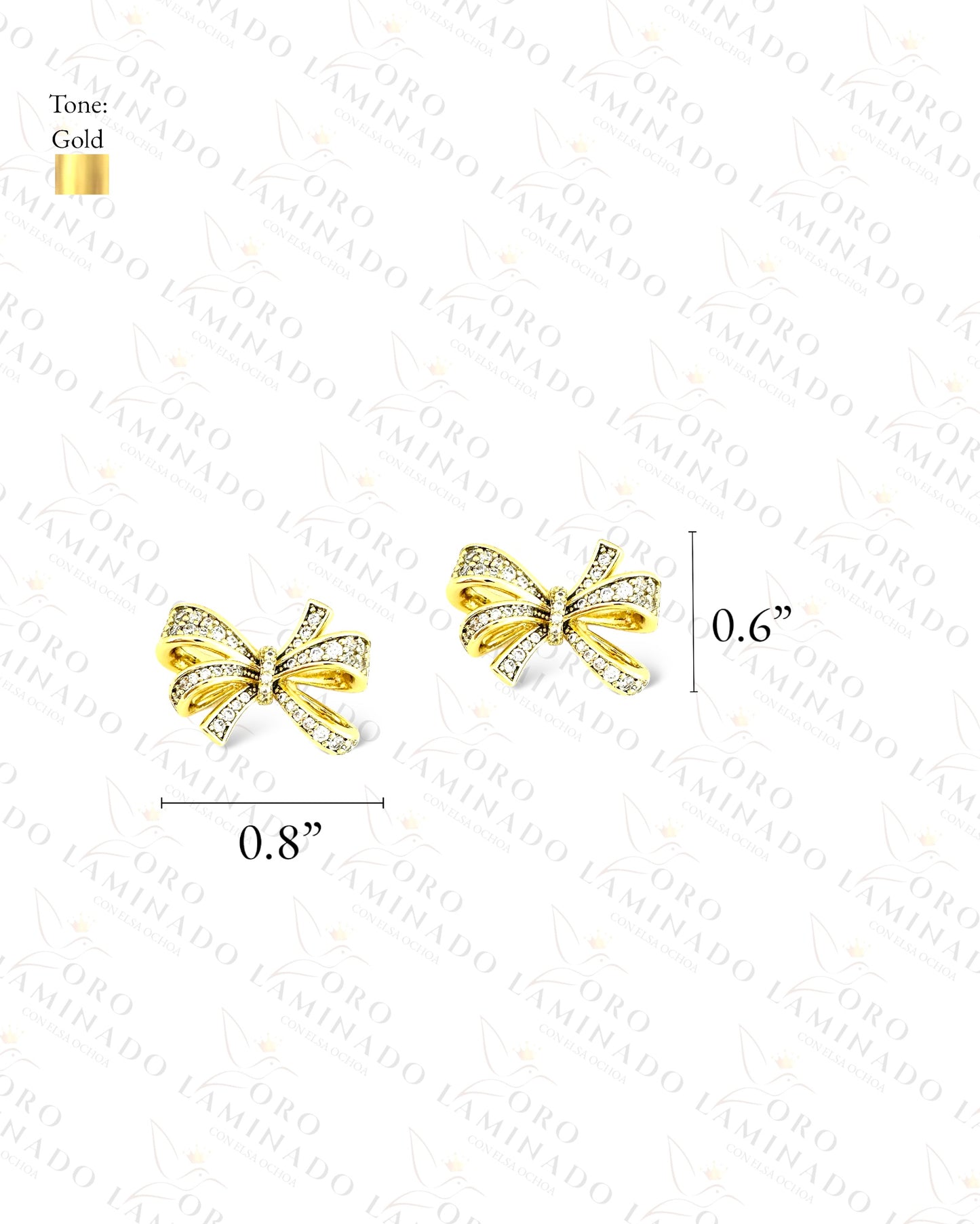 High Quality Bow Earrings C433